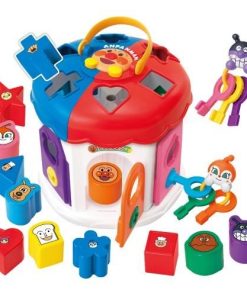 アンパンマン 入れよう！開けよう！できるかな？かぎいっぱい育脳パズルおもちゃ こども 子供 知育 勉強 2歳