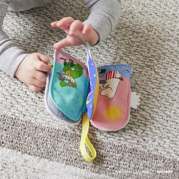 MOOMIN BABY ムーミンベビー 布えほん/ニョロニョロ ダッドウェイ【ゆうパケット送料無料】 - 画像 (7)