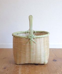 勢司恵美 竹の一本手かご