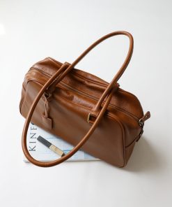 ボストン ショルダー バッグ トート バッグ レディース 人気 30 代 肩掛け バッグ 牛革 カバン 柔らかい ボストン 型 バッグ カジュアル 旅行